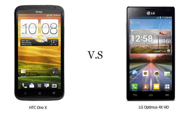 Android 4.0 Quad-Core Phones Fight: HTC One X vs LG Optimus 4X HD
