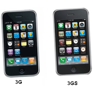 iPhone 3G vs 3GS Models